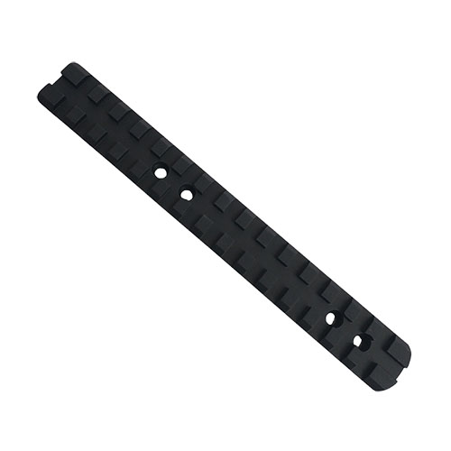 Il Costa Henry Receiver Rail offre flessibilità eccezionale con un sistema di montaggio modulare, progettato per garantire stabilità e precisione nelle carabine.